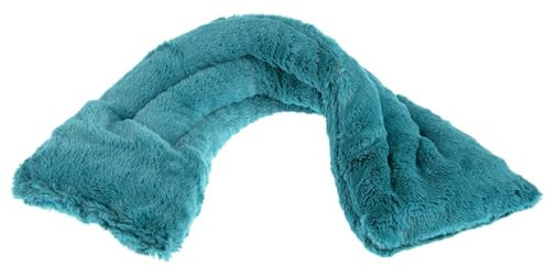 Pelucho - Bouillotte Tour de Cou - Bien-Être, Chaleur et Douceur - Bouillotte Sèche Micro-Ondable - Grains de Blé et Fleurs de Lavande - Fabriquée en France