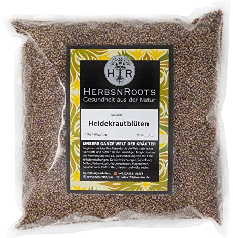 Heidekrautblüten 1000g - Erika • Erste Wahl • intensiv • HerbsnRoots