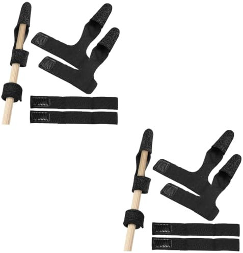 BESPORTBLE 2sets Angelrute Ärmeln Robuste Schutzhülle Für Angelruten Schwarz 2 Stücke * 2