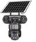 Jotekonoby 4K Solar Powered Security Camera Wireless Outdoor 360° PTZ Dual Lens Color Night-Vision 8000MAh Battery PIR Motion Sensor IP66 Waterproof(Black)