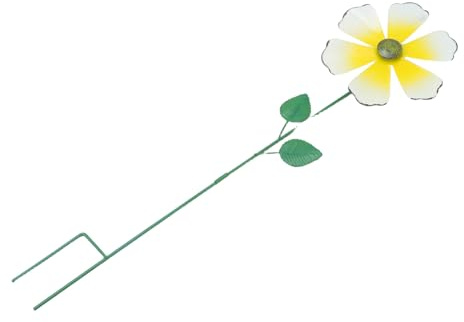BCOATH Moulin à Vent Forme De Fleur Décoration Extérieure Métal Girouette pour Jardin Pelouse Parcs