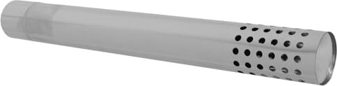 Lurrose Tubo Caldaia Fumi in Acciaio Inox per Estensione Canna Fumaria Connettore Sostitutivo Resistente per Riscaldatori a Pellet e Caminetti da Campeggio all Aperto