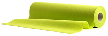 Alvotex CHIC Airlaid 20 Tischläufer, 24m auf Rolle, Stoffähnlich, Hochwertige, Einwegläufer, Kiwi, 40x120 cm