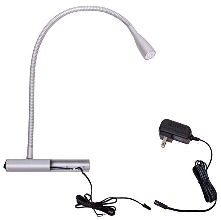 BiNFU Bedside Reading Light with Knob Switch Flexible Gooseneck LED Bed Lamp Headboard Wall