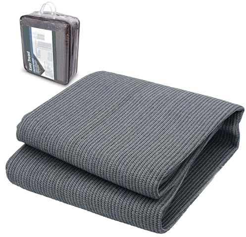 Vorzeltteppich Markisenteppich 250x500 Blau Zeltteppich Zeltunterlage Outdoor Camping Vorzelt Teppich Campingteppich Vorzeltboden Zeltboden Terasse XL Picknickdecke Poolunterlage