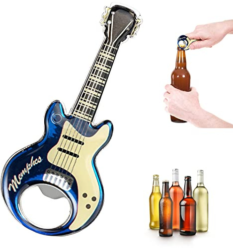 WHC Flaschenöffner Bottle Opener Bieröffner lustig Gitarre Magnetischer