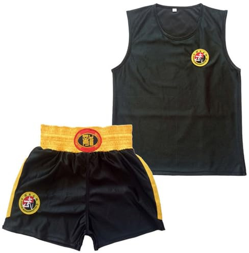 SDKZBFC Set di uniforme per arti marziali, veloce da indossare per bambini e bambine, taglio ampio ed elastico per Taekwondo, Karate, allenamento ed esibizioni.