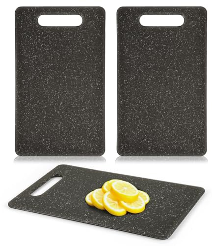 2Pcs Small Cutting Board Cutting Mats Set Granite Color Cheese Serving Tray