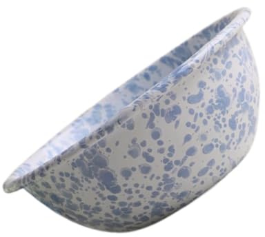 SOLUSTRE Bol Vintage Émail pour Aliments et Récipient Pratique pour Cuisine et Restaurant Design Simple et Cadeau