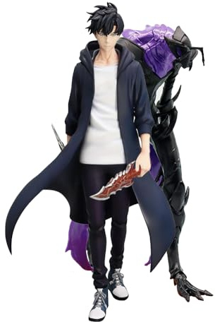 Beru Figur Sung Jin Woo Figurines PVC Statue Modell Sung Jin Woo Anime Figuren Beru Merch für Fans Home Ornament Sammelstücke 2PCS