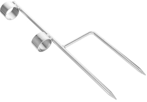 Gadpiparty Portaombrelli in Acciaio Inossidabile 40 Cm, Ancoraggio a Terra per Ombrelloni da Giardino, Trivella per Sabbia Piedini Trasportabili, Fissaggio Stabile per Uso Esterno e Spiaggia