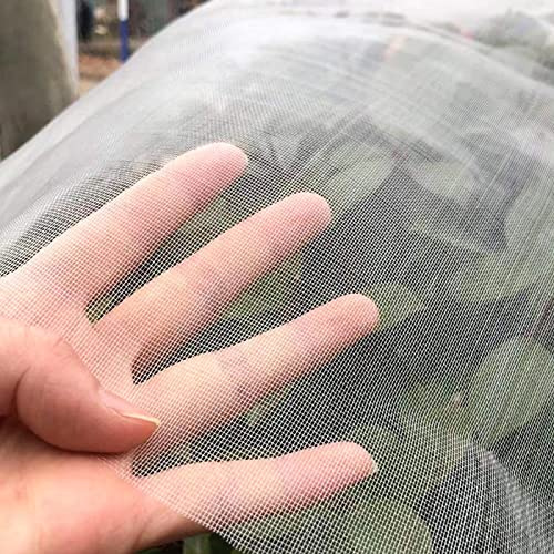 LLPEIJIE026 Rete Antinsetto,Rete di Protezione per Piante,Rete da Giardino,Rete di Insetti per Verdure,Rete Anti-Uccelli,per Proteggere Giardino,Serra,Piante,Frutteti,Colture (1.5x5m/4.9x16.4ft)