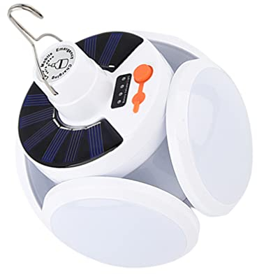 Gatuida Solarlampe Für Außen Mit Faltbarem Design Usb-ladefunktion Notfall-campinglampe Aus Abs-material Für Outdoor-reisen Und Campingbedarf
