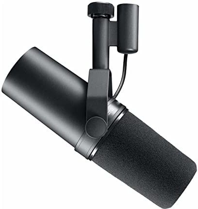 KLEEME SM7B Professional Vocal Dynamic Microphone For Studio Recording Broadcasting Podcasting Streaming With Wide Range Frequency