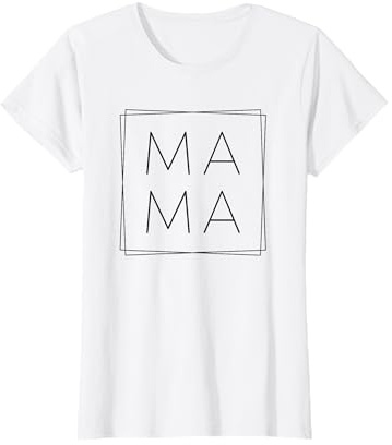 Mama. Familien Outfit Mutter Vater Kind Partnerlook Set Teil T-Shirt
