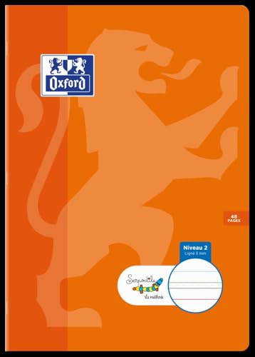 Serpodile Cahier spécial DYS avec des Lignes de Couleurs - interligne 5 mm - A4 - Reliure agrafée