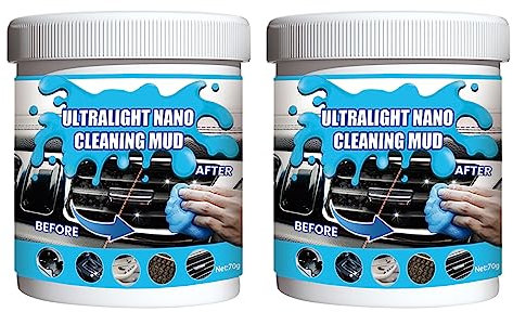 Pulizia dell'auto Gel per la pulizia delle bocchette dell'aria dell'auto, 4 pezzi Detergente universale per la polvere Gel per la pulizia delle bocchette dell'aria dell'auto per computer portatile