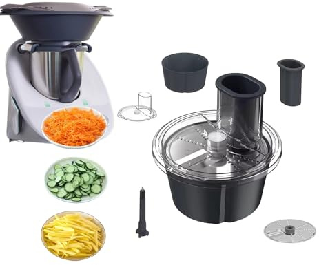 Generic Thermomixer T M5/T M6 - Pelador de verduras multifuncional, accesorios de corte (1 juego de cuchillas)