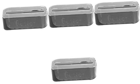 MAGICLULU 4piezas Tazón Para Con Tapa De Contenedor Para Almacenamiento De y Para Cocinas Domésticas y Restaurantes Diseño Elegante y