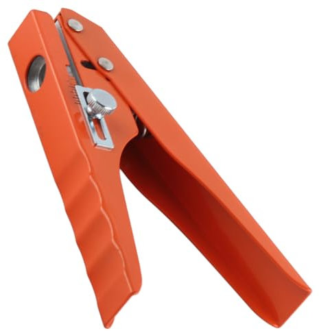 Pinza Per Perforare Bordatura, Perforatore A Foro Singolo Pinza Per Perforare Per Bordatura Manuale Resistente Per Carte In PVC Apertura Obliqua Piatta Da 10 Mm