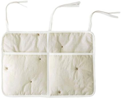 FOLODA Platzsparender Babybett Stilvolle Aufbewahrungstasche Zum Aufhängen Für Babybetten Praktische Tasche Zum Aufhängen Von Windeln Und Flaschen