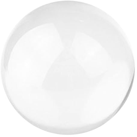 UPKOCH palla da giocoliere forniture di giocoleria sfera acrilica trasparente palline da giocoleria per principianti ornamento a sfera trasparente Acrilico Transparent