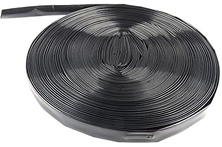 FBANULPEX Tubería de riego por Goteo，Tubería Plana Manguera de Cinta for Parche de riego for Invernadero Space Soaker(Space 15cm,2x50m(100m))