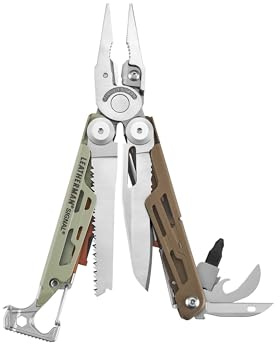 Leatherman Signal Multi-Tool, Mesa Verde | 19 Werkzeuge für Camping & Survival