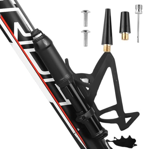 Bomba de neumáticos para bicicleta, compacta, de alta presión, ligera, portátil, accesorio deportivo, bomba para neumáticos de bicicleta, trekking, camping, terreno, accesorios deportivos
