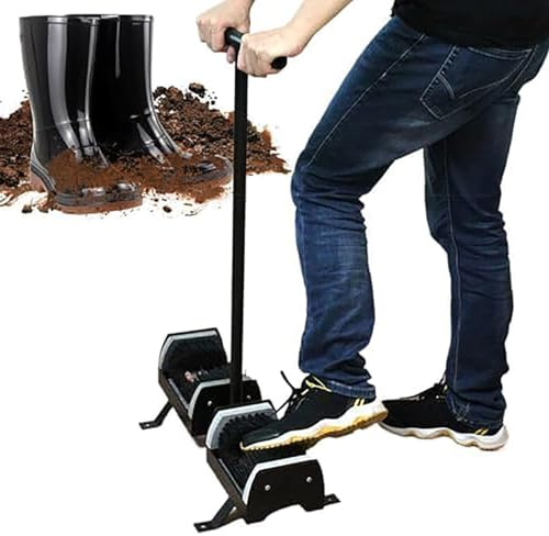 Schuhreiniger, Schuhabstreifer-Reinigungsbürste Für Den Außenbereich, Bodenmontierbare Schuhreinigerbürste, 98,6 % Fleckenentfernung Mit Doppelseitiger Doppelbürste, Für Bauernhöfe, Gärten, Golfplätze