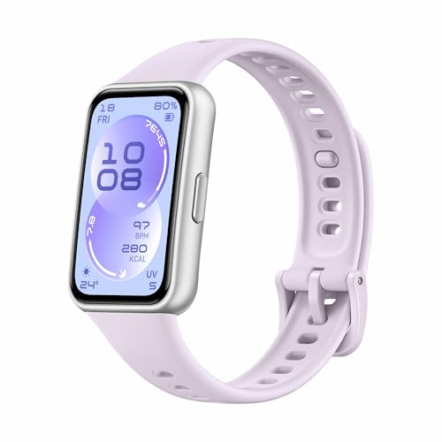 HUAWEI Band 11 Smartwatch, Fitness Tracker mit 1,62 AMOLED-Display, 1500 Nits, Herzfrequenz- & Schlaftracking, SpO2, Bis zu 14 Tage Akku, Emotionales Wohlbefinden, Bluetooth, Android & iOS, Violett
