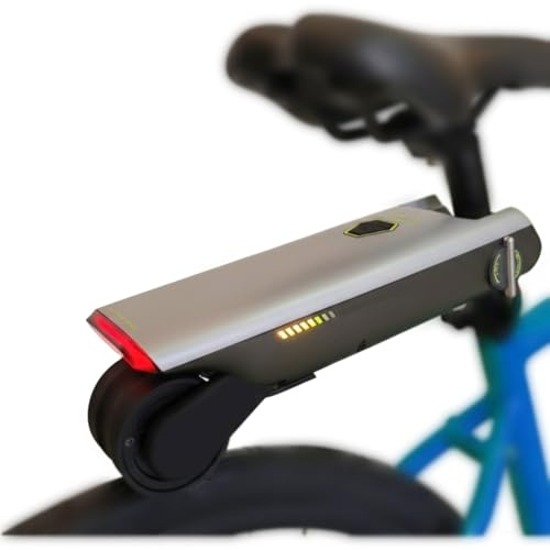 Funwetrike Elektrisches Fahrrad-Hilfsantriebsset, Maximalgeschwindigkeit 25 km/h, Reichweite 50 km, Vier Unterstützungsmodi mit App-Steuerung, Passend für die Meisten Gängigen Fahrräder (Blau)
