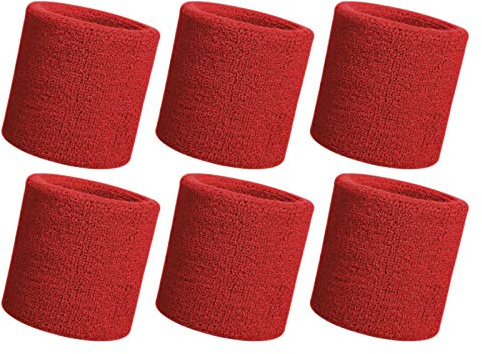 HANERDUN Schweißband Handgelenk schweissband Absorbierende Schweißbänder | Schweißband Handgelenk, Schweissband, Schweißbänder Arm, Frottee Wristband, Herren Damen, Sport Laufen Fahrrad Joggen Tennis