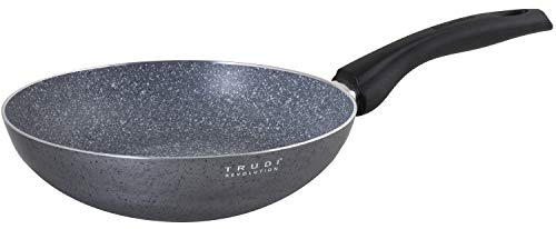 Aeternum Y0F3SP0280 Trudi Revolution Sauteuse (Wok) 28 cm, induktionsgeeignet, Aluminium