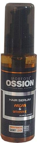 Ossion Sérum capillaire à l'argan et à la vitamine E 75 ml Huile de soin pour les cheveux Sérum a un effet fortifiant, régénérant, stimule la croissance