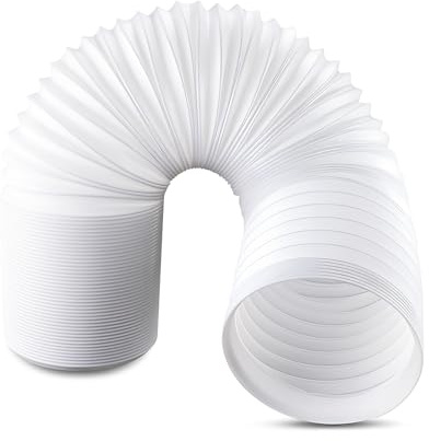 K KUMEED Klimaanlage Schlauch Verlängerung, Schlauch Klimagerät PP 150mm Durchmesser mit Länge 2m Klima Abluftschlauch, Abluftschlauch 150mm für Klimaanlage, Abzugshaube, Wäschetrockner