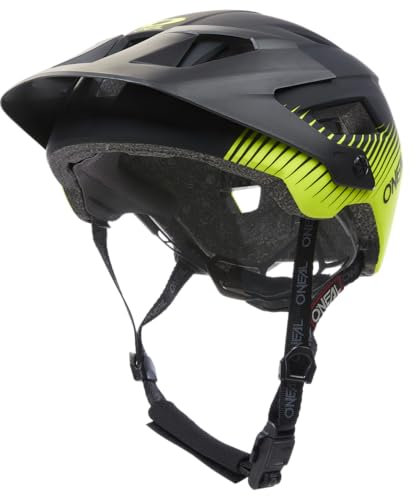 O'NEAL Defender Helm Grill Schwarz/Neongelb/Größe L/XL
