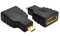 SHANFEILU Confezione da 2 adattatori da micro HDMI maschio a HDMI femmina, supporta 3D/4K, HDMI tipo D, compatibile con fotocamere, laptop, televisori HD, proiettori