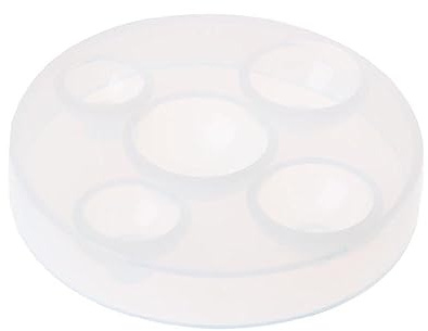 Moules à bijoux en silicone - Moule à pendentif - Moule en résine - Fabrication de bijoux - Outils de bricolage - Demi-sphère - Moule époxy - Moule en résine époxy - Moule en résine époxy