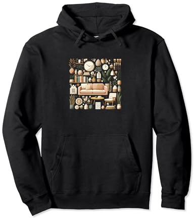 Versatile Home and Decor Cozy Furniture Houseplants S35 Pullover Hoodie