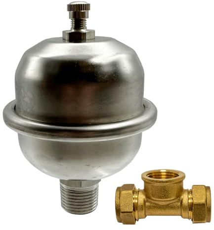Shock Arrestor 0.16 Litre Expansion Vessel & 15mm Tee