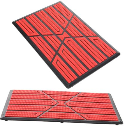GANAZONO 2stücke Auto Fußpedalabdeckungen Pedal-ersatzpad Fußmattenreparatur Patch Fußpedalpads Für Autos Teppichreparatur Bodenmattenreparatur Pedal-reparaturpad