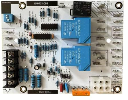 Milageto Piezas de ventilador de la placa del circuito del horno del horno, reemplazo de accesorios compactos para R40403-001 ST9120A R40403-002 R40403-003