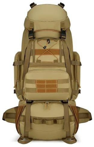 LXLAEOANG Wanderrucksack 90L Rucksack Reise Camping Gepäcktasche Outdoor Klettern Wandern Trekking Taschen Große Sport Bergsteigen