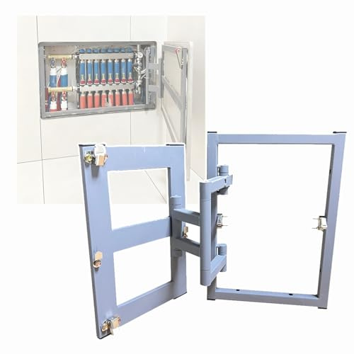 Decorative Plumbing Access Panel, 40x50cm Flush Access Door for Wall & Ceiling, Stone Slabs Cover Plates for Heating, Bathtubs & Cables, Metal Hatch