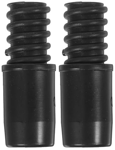 DIYEAH Adattatore Manico di Scopa Filettato per Aste Metalliche, 2 Pezzi, Punta Filettata di Ricambio Resistente in Plastica, Compatibile per Utensili Pulizia Pavimenti e Scope
