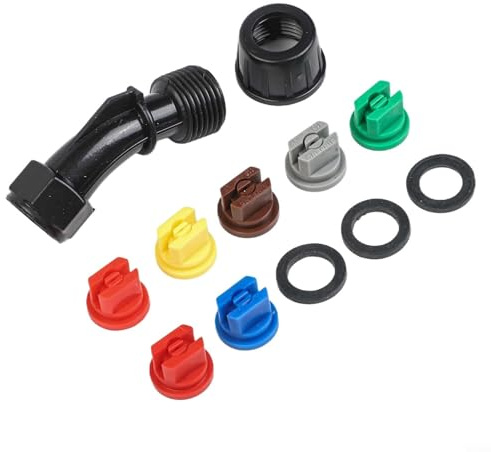 Ugello a ventola da 110 gradi compatibile con bacchette spruzzatrici a zaino e attrezzature spray comuni per uso su campo e giardino