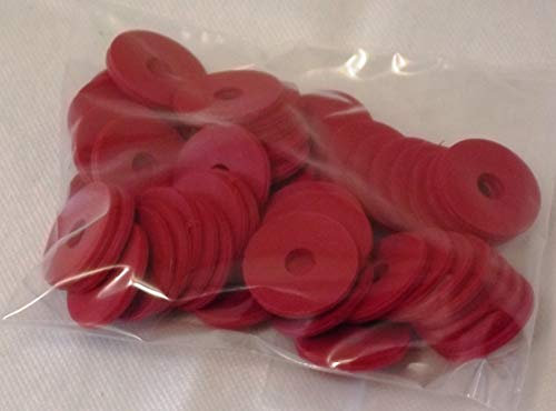 Enolandia Gummiring für Bügelverschluss 50er Pack Gummidichtung für 0,33 L bis 1 L Flaschen