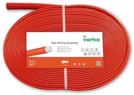 Vartco 2-lagiger Entwässerungsschlauch 20m, Schlauch für Tauchpumpen UV-beständig Förderschlauch Flexischlauch (1 1/4 32mm 20m)