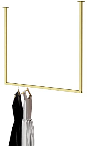 Kleiderständer Kleiderstange Deckenmontage Hängegarderobe Ausstellungsregale Wandmontage Kleiderbügel kommerzielle Verkaufsständer Bekleidungsgeschäft Garderobenständer Kleiderstange